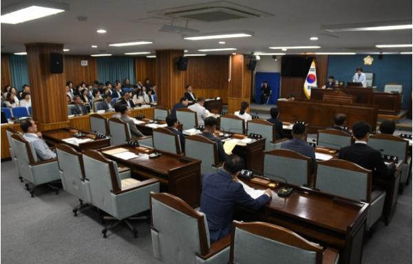 미추홀구의회, 제288회 정례회 개회 기사 이미지