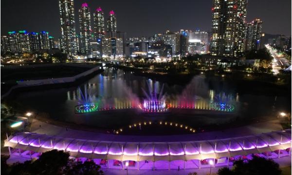 “호수 위 물의 쇼”…청라 음악분수 5월 1일 개장 기사 이미지