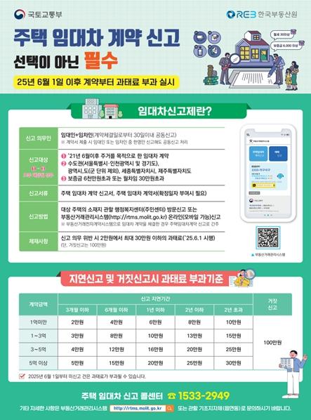 “계약 신고 놓치면 과태료”…인천시 임대차 신고 당부 기사 이미지
