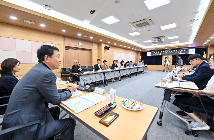 부평구, 굴포천 생태하천 2단계 기본구상 용역 착수보고회 개최 기사 이미지